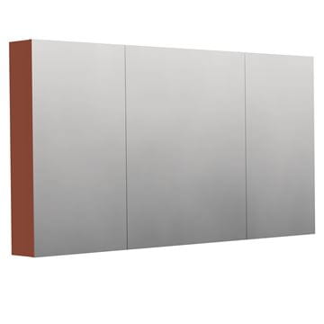 INTEDOOR BARI zrkadlová skrinka 140x72x14 cm, s vypínačom a el. zásuvkou, MDF, cotto mat