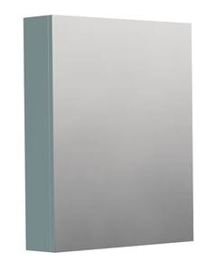 INTEDOOR BARI zrkadlová skrinka 60x72x14 cm, s vypínačom a el. zásuvkou, pánty vľavo, MDF, aqua marina mat