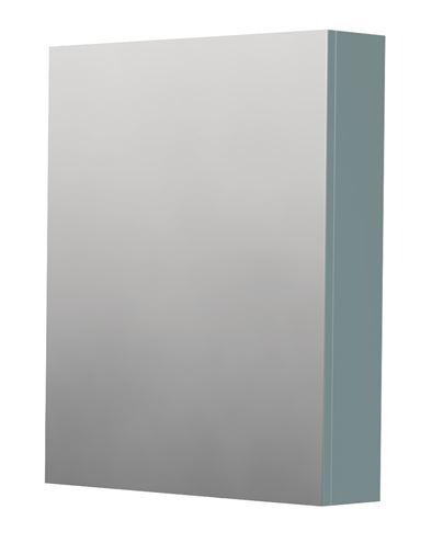 INTEDOOR BARI zrkadlová skrinka 60x72x14 cm, s vypínačom a el. zásuvkou, pánty vpravo, MDF, aqua marina mat BAZS60PA6766 Obrázek - Hlavní obrázek