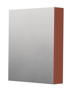 INTEDOOR BARI zrkadlová skrinka 60x72x14 cm, s vypínačom a el. zásuvkou, pánty vpravo, MDF, cotto mat