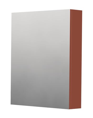 INTEDOOR BARI zrkadlová skrinka 60x72x14 cm, s vypínačom a el. zásuvkou, pánty vpravo, MDF, cotto mat BAZS60PA9556 Obrázek - Hlavní obrázek