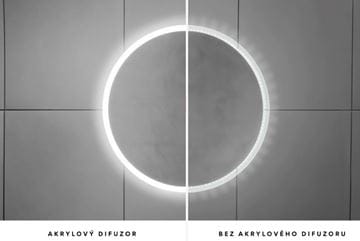 NIMCO ZP 13000 zrkadlo 50x70 cm, reverzibilné, s osvetlením, s reguláciou stmievania a teploty svetla, s dvoma senzormi ZP 13001VX Obrázek - fotka