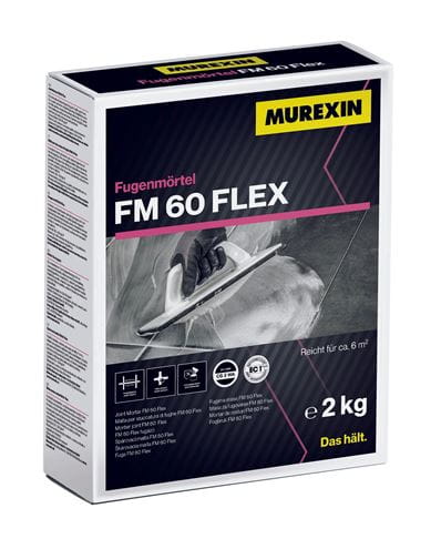 MUREXIN FM 60 FLEX škárovacia malta pre škáry 0,5-7 mm, 2 kg, grau 62135 Obrázek - Hlavní obrázek