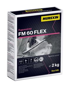 MUREXIN FM 60 FLEX škárovacia malta pre škáry 0,5-7 mm, 2 kg, schwarz