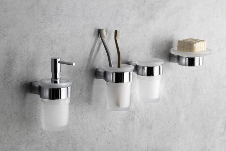 GEDY PIRENEI mydlenka, nástenná, sklo, chróm PI1113 Obrázek - fotka