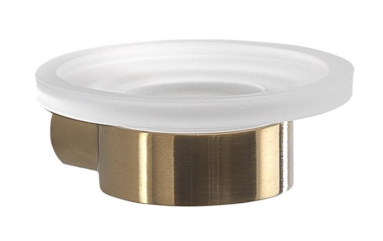 GEDY PIRENEI mydlenka, nástenná, sklo, matná zlatá PI1188 Obrázek - Hlavní obrázek