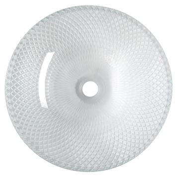 SAPHO BEAUTY umývadlová misa Puketa 42 cm, bez prepadu, sklo, číra gravírovaná  TY165 Obrázek - fotka
