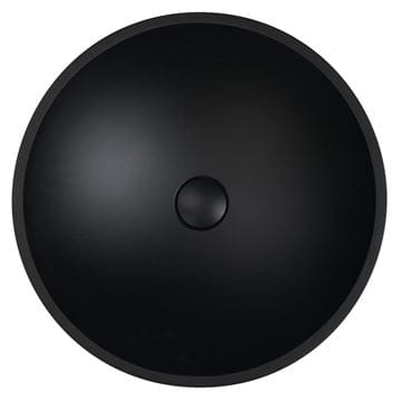 SAPHO BEAUTY umývadlová misa Telica 42 cm, bez prepadu, sklo, matná čierna TY181B Obrázek - fotka