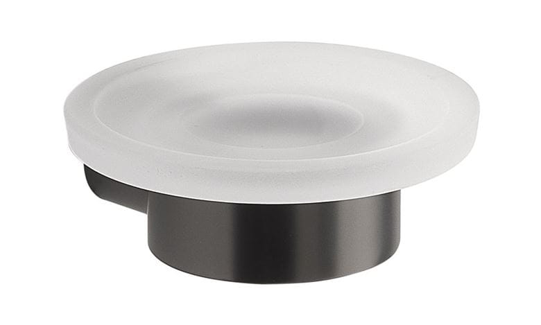 GEDY PIRENEI mydlenka, nástenná, sklo, gun metal PI1181 Obrázek - Hlavní obrázek
