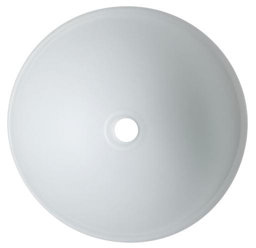 SAPHO BEAUTY umývadlová misa Telica 42 cm, bez prepadu, sklo, matná biela TY181W Obrázek - fotka