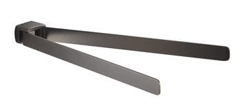 GEDY PIRENEI držiak uterákov 350 mm, dvojramenný, otočný, gun metal