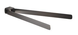 GEDY PIRENEI držiak uterákov 350 mm, dvojramenný, otočný, gun metal