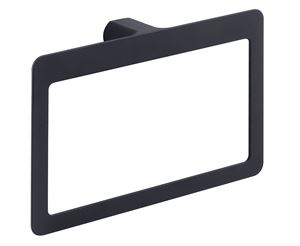 GEDY PIRENEI držiak uteráka 230 mm, matná čierna