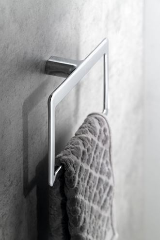 GEDY PIRENEI držiak uteráka 230 mm, matná biela PI7002 Obrázek - fotka
