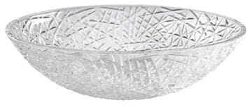 SAPHO BEAUTY umývadlová misa Purus 50 cm, bez prepadu, sklo, číra gravírovaná TY305CL Obrázek - fotka