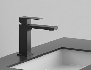 SAPHO CUBEMIX umývadlová stojanková batéria, matná čierna CM002B Obrázek - fotka