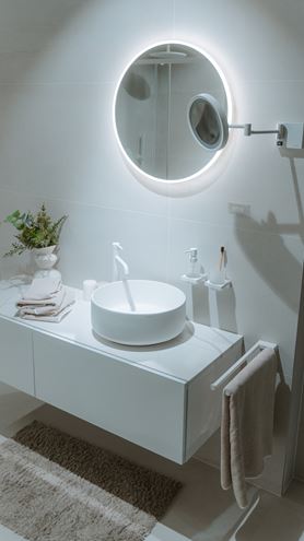 CONCEPT MODULAR nízka skrinka 59,8x49,5x33,2 cm, 1 zásuvka, Push-open, lesklá biela 807634 Obrázek - fotka