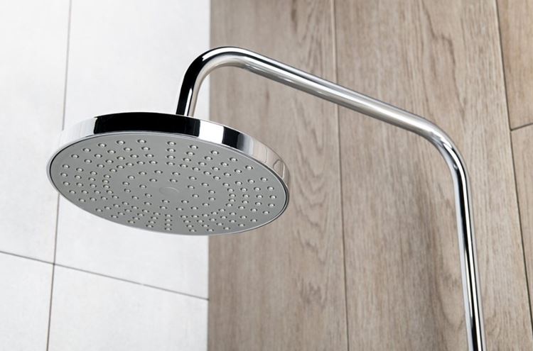 AQUALINE LIGA sprchový set s termostatickou batériou, horná sprcha, ručná sprcha s 3 prúdmi, teleskopická tyč, hadica, chróm SL533 Obrázek - fotka