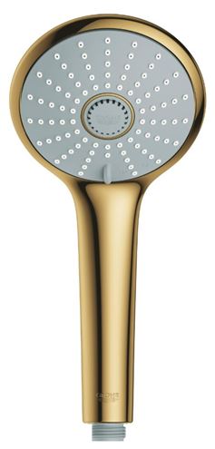 GROHE EUPHORIA SYSTEM 310 sprchový set s termostatickou batériou, horná sprcha, ručná sprcha s 3 prúdmi, tyč, hadica, cool sunrise 26075GL0 Obrázek - fotka