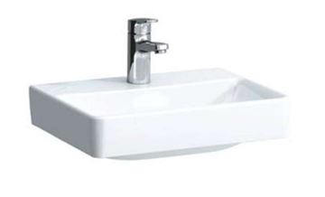LAUFEN PRO S umývadielko 45 cm, s otvorom pre batériu, bez prepadu