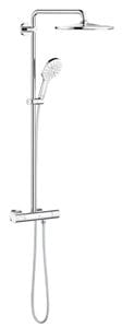 GROHE RAINSHOWER SMARTACTIVE 310 sprchový set s termostatickou batériou, horná sprcha, ručná sprcha s 3 prúdmi, tyč, hadica, mesačná biela/chróm 