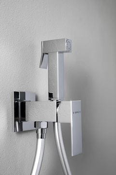SAPHO CUBEMIX bidetová podomietková batéria, so sprškou, s telesom, chróm CM040 Obrázek - fotka