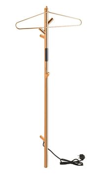 BEMETA vešiak pre elektrický sušiak uterákov 450 mm, lesklá medená zlatá 704154911 Obrázek - fotka