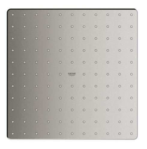 GROHE RAINSHOWER SMARTACTIVE 310 CUBE sprchový set s termostatickou batériou, horná sprcha, ručná sprcha s 3 prúdmi, tyč, hadica, Water Saving, supersteel 26837DC0 Obrázek - fotka