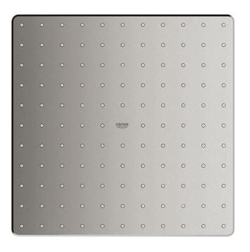 GROHE RAINSHOWER SMARTACTIVE 310 CUBE sprchový set s termostatickou batériou, horná sprcha, ručná sprcha s 3 prúdmi, tyč, hadica, Water Saving, supersteel 26837DC0 Obrázek - fotka