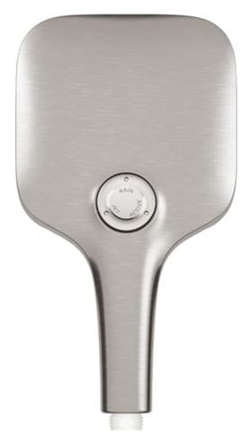 GROHE RAINSHOWER SMARTACTIVE 310 CUBE sprchový set s termostatickou batériou, horná sprcha, ručná sprcha s 3 prúdmi, tyč, hadica, Water Saving, supersteel 26837DC0 Obrázek - fotka