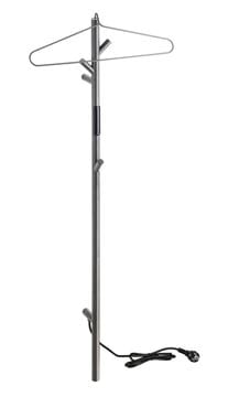 BEMETA vešiak pre elektrický sušiak uterákov 450 mm, matná grafitová 704155915 Obrázek - fotka