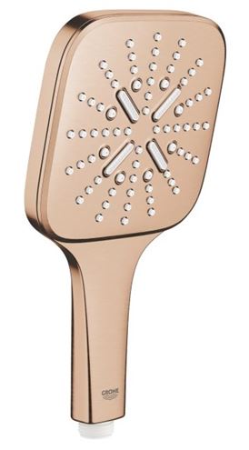 GROHE RAINSHOWER SMARTACTIVE 310 CUBE sprchový set s termostatickou batériou, horná sprcha, ručná sprcha s 3 prúdmi, tyč, hadica, Water Saving, warm sunset 26837DA0 Obrázek - fotka