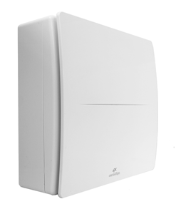 AERAULIQA QX100 radiálny ventilátor 100mm, nástenný/stropný, so spätnou klapkou