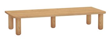 VITRA SENTO doska s nohami pod nábytok, light oak