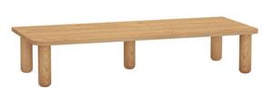 VITRA SENTO doska s nohami pod nábytok, light oak