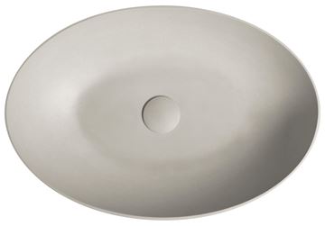 SAPHO FORMIGO umývadlová misa 60 cm, bez prepadu, betón, matná piesková FG214 Obrázek - fotka