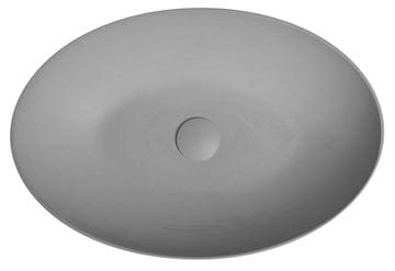 SAPHO FORMIGO umývadlová misa 60 cm, bez prepadu, betón, matná šedá FG217 Obrázek - fotka