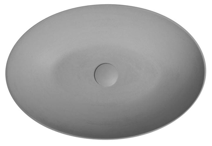 SAPHO FORMIGO umývadlová misa 60 cm, bez prepadu, betón, matná šedá FG217 Obrázek - fotka