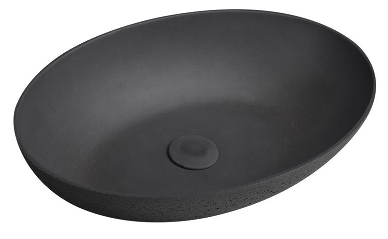 SAPHO FORMIGO umývadlová misa 60 cm, bez prepadu, betón, matný antracit FG216 Obrázek - Hlavní obrázek