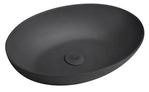 SAPHO FORMIGO umývadlová misa 60 cm, bez prepadu, betón, matný antracit