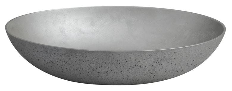 SAPHO FORMIGO umývadlová misa 60 cm, bez prepadu, betón, matná strieborná FG219 Obrázek - fotka