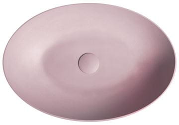 SAPHO FORMIGO umývadlová misa 60 cm, bez prepadu, betón, matná ružová FG221 Obrázek - fotka