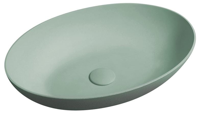 SAPHO FORMIGO umývadlová misa 60 cm, bez prepadu, betón, matná zelená FG223 Obrázek - Hlavní obrázek