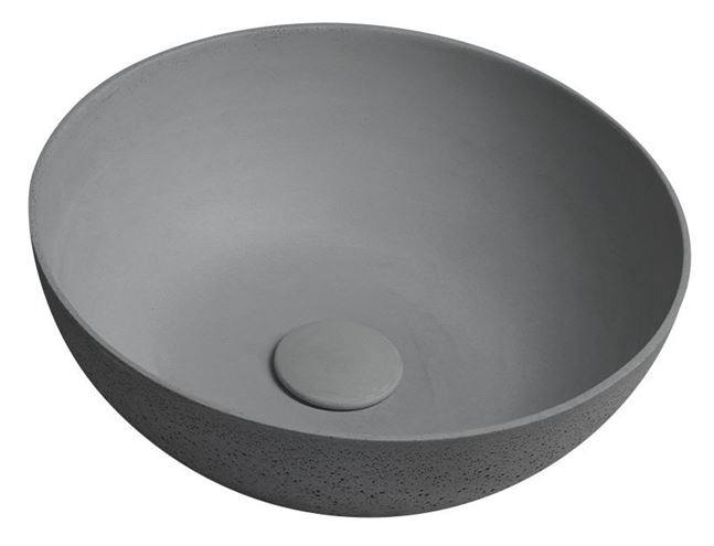 SAPHO FORMIGO umývadlová misa 39 cm, bez prepadu, betón, matná šedá FG317 Obrázek - Hlavní obrázek