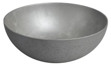 SAPHO FORMIGO umývadlová misa 39 cm, bez prepadu, betón, matná strieborná FG319 Obrázek - fotka