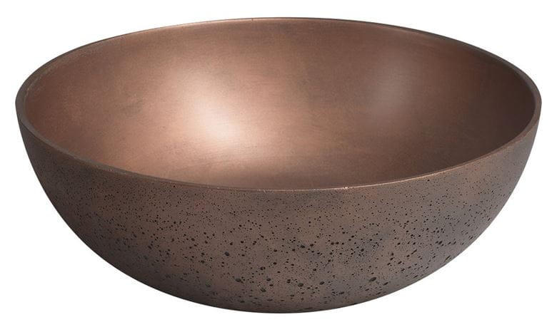 SAPHO FORMIGO umývadlová misa 39 cm, bez prepadu, betón, matná medená FG320 Obrázek - fotka