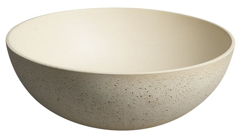 SAPHO FORMIGO umývadlová misa 39 cm, bez prepadu, betón, matná žltá FG322 Obrázek - fotka