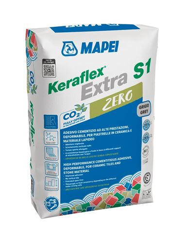 MAPEI KERAFLEX EXTRA S1 ZERO tenkovrstvé tixotropné lepidlo 25 kg, šedá 1194325/1198125 Obrázek - Hlavní obrázek
