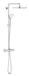 GROHE EUPHORIA SYSTEM 310 sprchový set s termostatickou batériou, horná sprcha, ručná sprcha s 3 prúdmi, tyč, hadica, Water Saving, chróm 