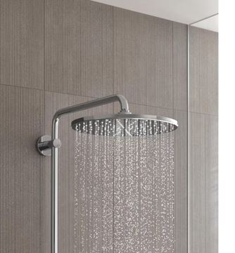 GROHE EUPHORIA SYSTEM 310 sprchový set s termostatickou batériou, horná sprcha, ručná sprcha s 3 prúdmi, tyč, hadica, Water Saving, chróm  26384002 Obrázek - fotka